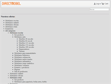 Tablet Screenshot of directmobel.com